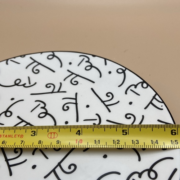 Romero Britto 2008 Black & White Small Plate - Picture 5 of 8